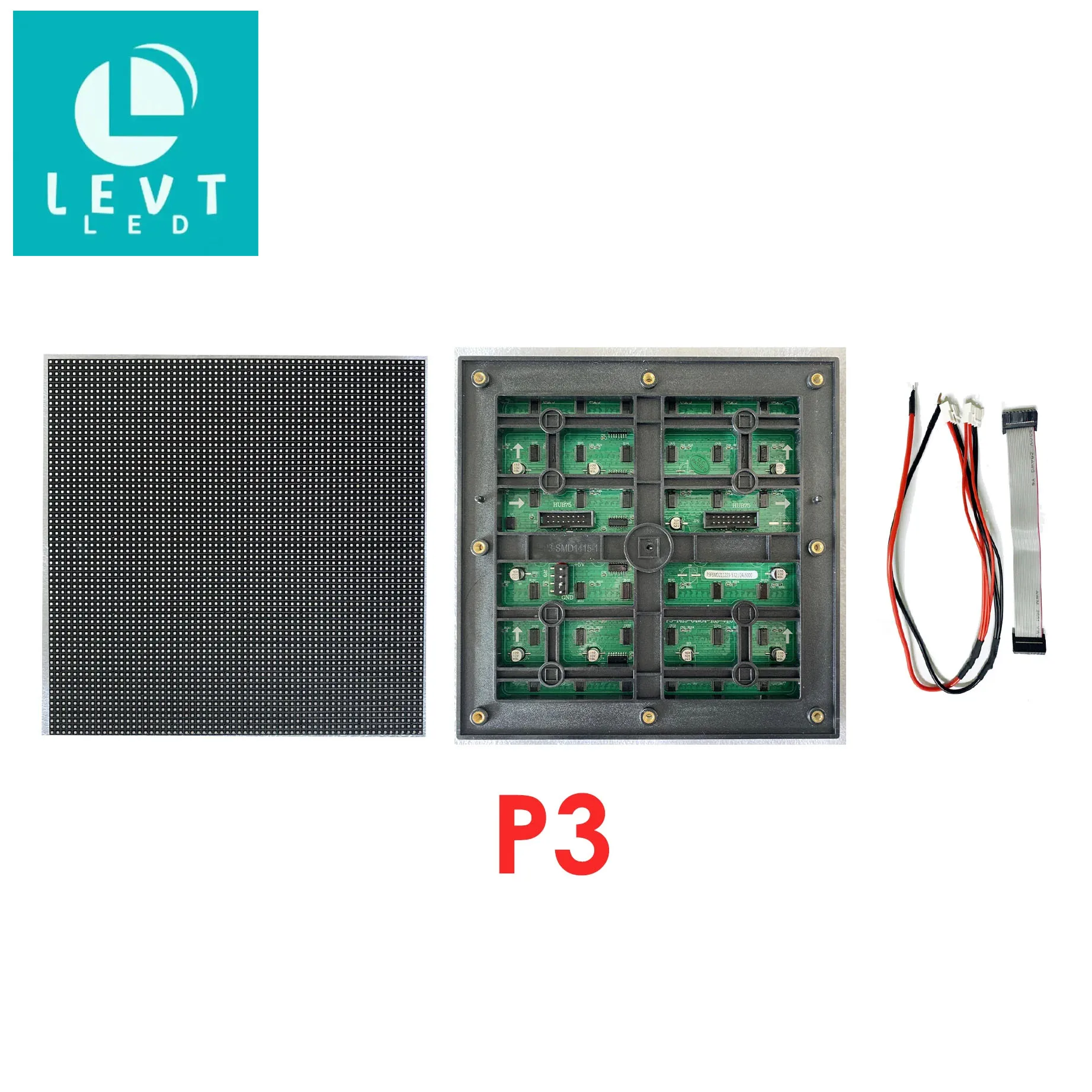 P3 192*192mm 64x64 Outdoor Wall Mounted P3 Outdoor Full Color LED Module