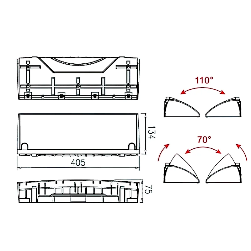 MW Audio 15 Zoll Winkelverstellbarer 15A-F 15W Waveguide Horn Flare Lautsprecherhorn-Diffusor für Line-Array-Soundsysteme – Detail 3