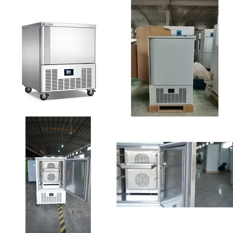 

YWM Certificate Commercial Blast Freezer -30 Degree Air Cooling Blast Chiller for Frozen Food for Meat Seafood Fish Dumplings