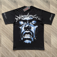 HS STUDIOS Wings of Liberty printed short-sleeved T-shirt