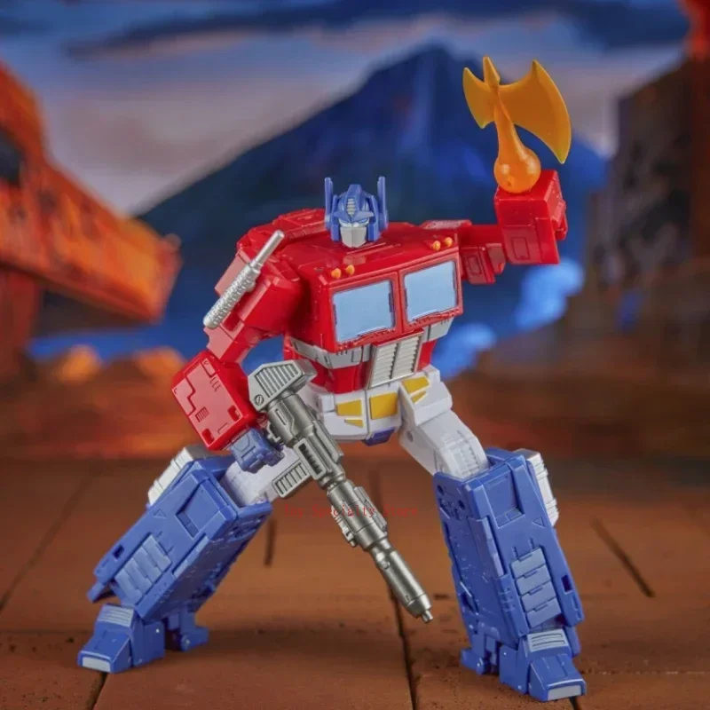 Oryginalny Takara Tomy Transformers SS-86 31 C-Class Optimus Prime ruchomy robot Anime Model postaci zabawka prezent kolekcja Spot