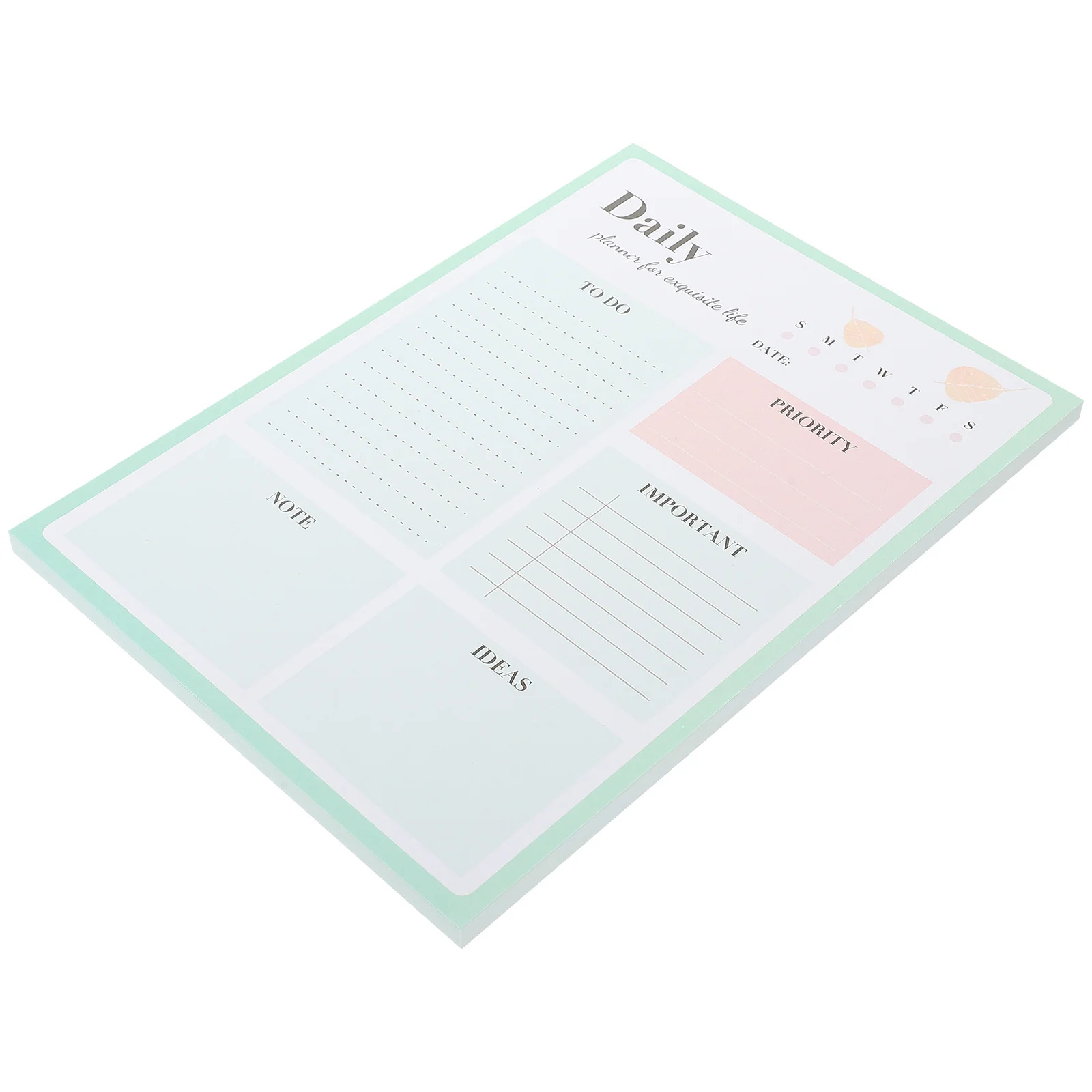 

Daily Planner Efficient Task Notebook For Work Study Schedule Calendar List Pad List Notepad Homeschool Organizer