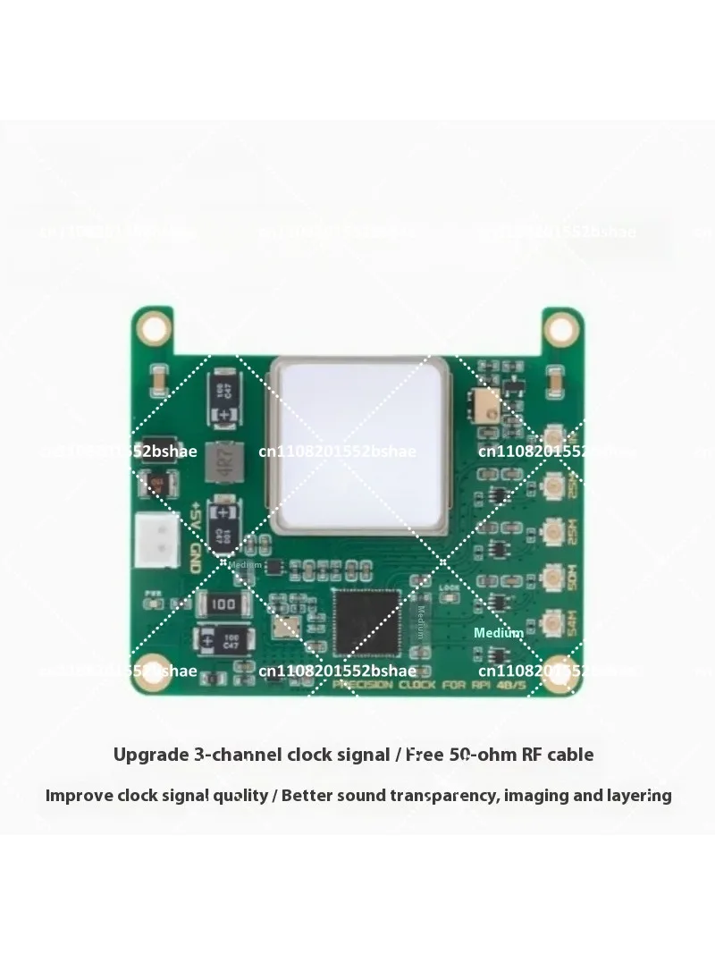 4B 5 OCXO Ultra Low Phase Noise Constant Temperature Crystal Oscillator PLL Clock Board