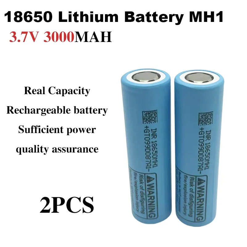 18650 MH1 3000mah 3.7V Bateria elétrica Bateria de furadeira elétrica