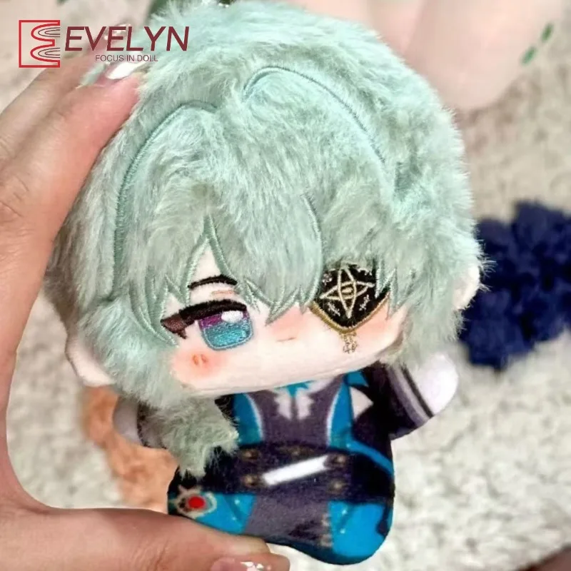 Evelyn 10CM Mini Cotton Doll Cosplay Plush Doll Body Doll Plush Keychain Pendant Backpack Decration For Children's Birthday Gift