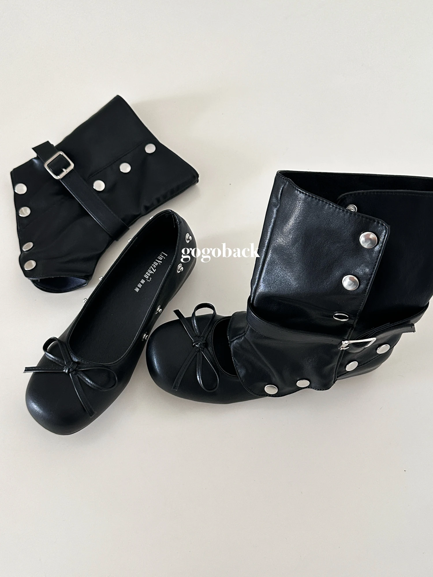 gogoback-mary-jane-shoes-women's-ballet-style-knot-round-head-high-insole-two-way-wear-short-boots-fashionable-retro