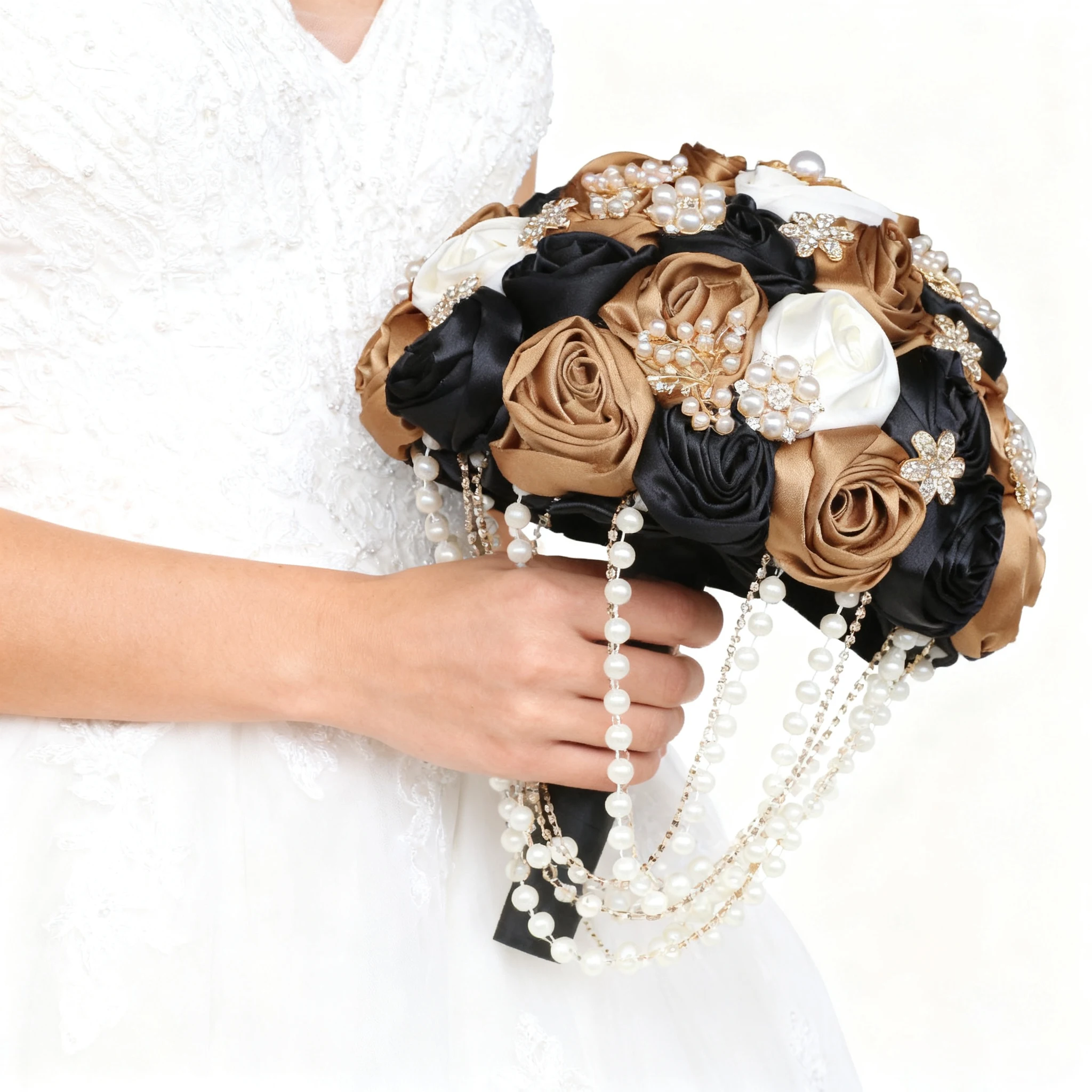 

Black Wedding Bouquet Flowers