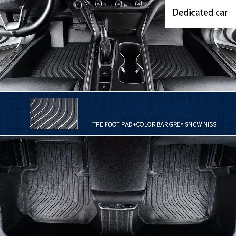 Custom TPE car floor mats For FORD TRANSIT Everest accessories Automobiles para auto Vehicle supplies Car interior accessory