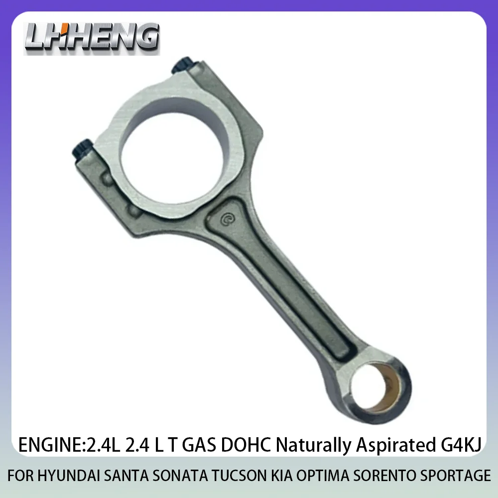 

ENGINE PARTS connecting rod kit For 2.4L 2.4 L T L4 GAS DOHC Naturally Aspirated HYUNDAI SANTA SONATA TUCSON KIA OPTIMA 10-22