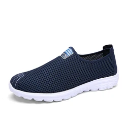 Couples summer Breathable net outdoor non-slip light walking casual walking shoes Walking men and women can be large size