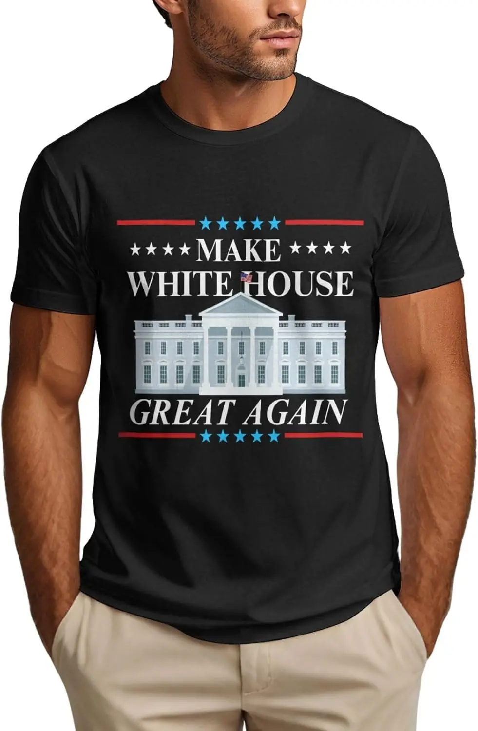 

Мужская футболка Make White House Great Again Pro 47