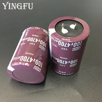 2 uds/10 Uds 4700uF 100V NIPPON KMH serie 35x50mm 100V4700uF condensador electrolítico de aluminio