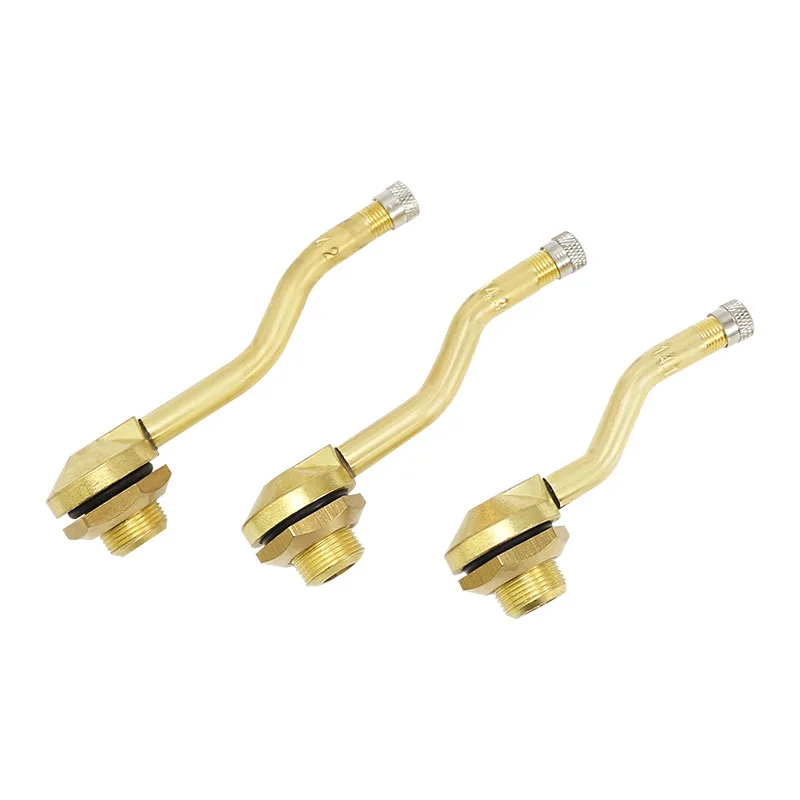 

1pc Metal brass Tire tyre Valve Stem v3.14 Angle Adapter Bolt In for truck bus Agriculture Vehicle