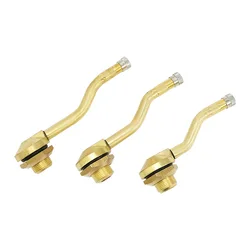 1pc Metal brass Tire tyre Valve Stem v3.14 Angle Adapter Bolt In for truck  bus Agriculture Vehicle