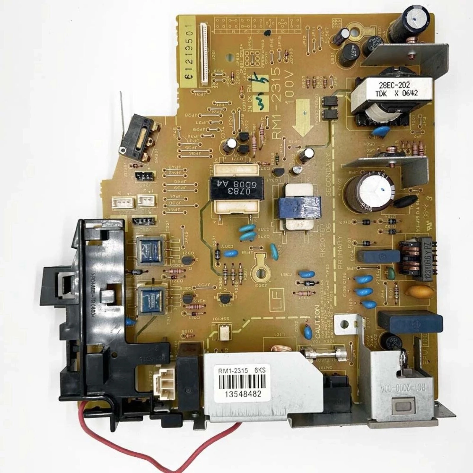 1020 Power Supply Board 100V 110V RM1-2315 Fits For HP LaserJet 1018 Printer Parts