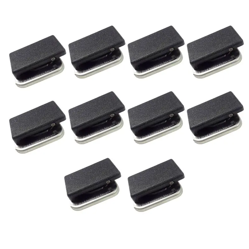 [B24B!】 Belt Clip For Walkie Talkies 10Pcs Shoulder Mic Back Clip For Xir P8668 P8268 P8200 6500 6550