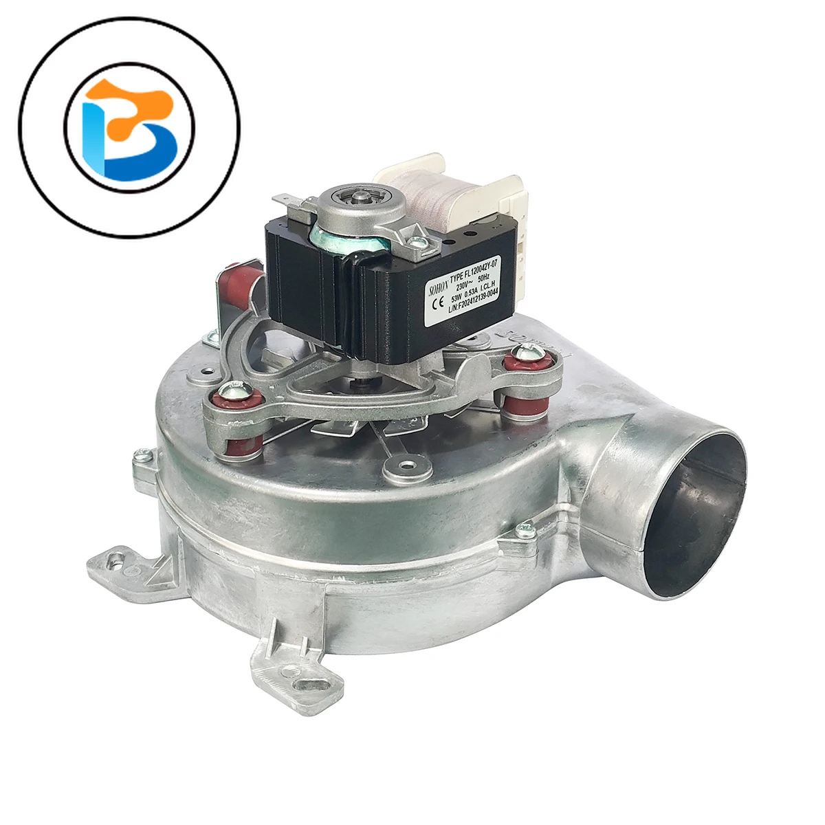 53W FL 120042 Y-07 Horno para colgar en la pared, soplador de calefacción, caldera, horno de partículas, Extractor de humos, ventilador centrífugo inducido