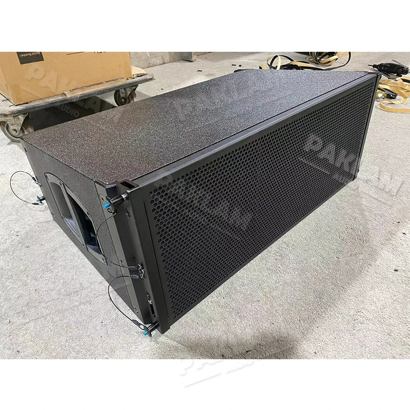 

Professional Dual 10-Inch Audio Video & Lighting Speakers Outdoor Two-Way Line Array Sound System Empty Cabinet Speaker Box