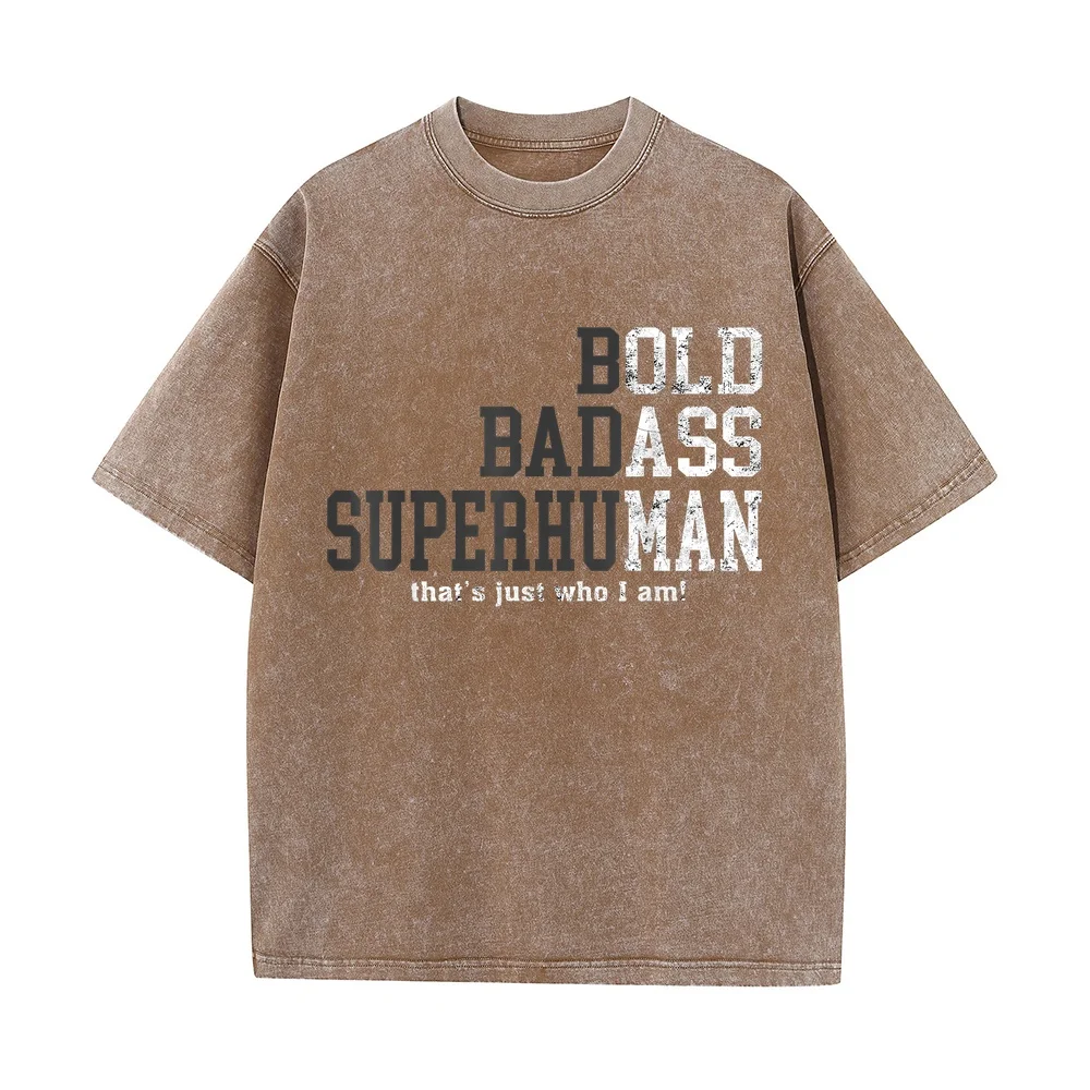 T Shirts Men's Clothes Funny Man Saying Gag Gift Birthday Husband Dad Fathers Day T-Shirt Y2k 2000s Big Size Short Sleeve Tees