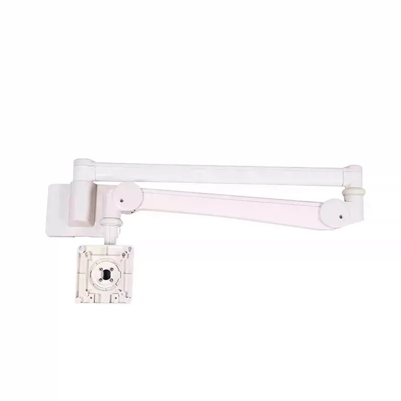 Neo-visual ward medical care system wall hanging, tablet computer display bracket telescopic robotic arm vertical screen
