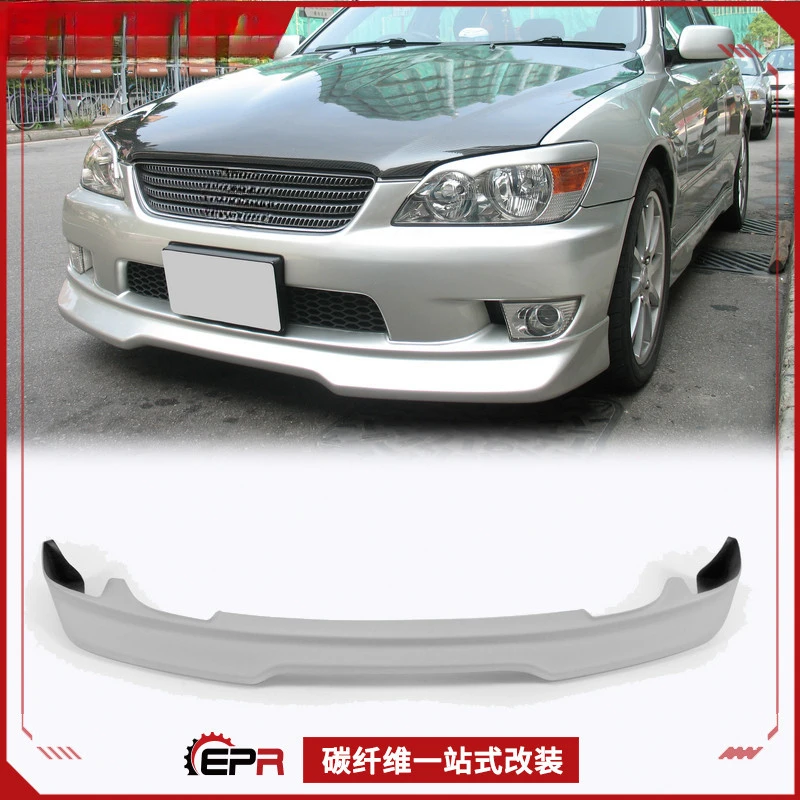 For Lexus IS200 Altezza - TRS Style Carbon Fiber Front Lip Small Surround & Front Splitter Chin