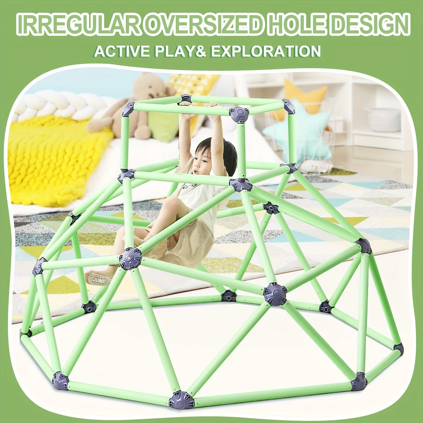 Bars Climbing Tower - Active T - Kids Outdoor Jungle Gym Dome 评论和价格