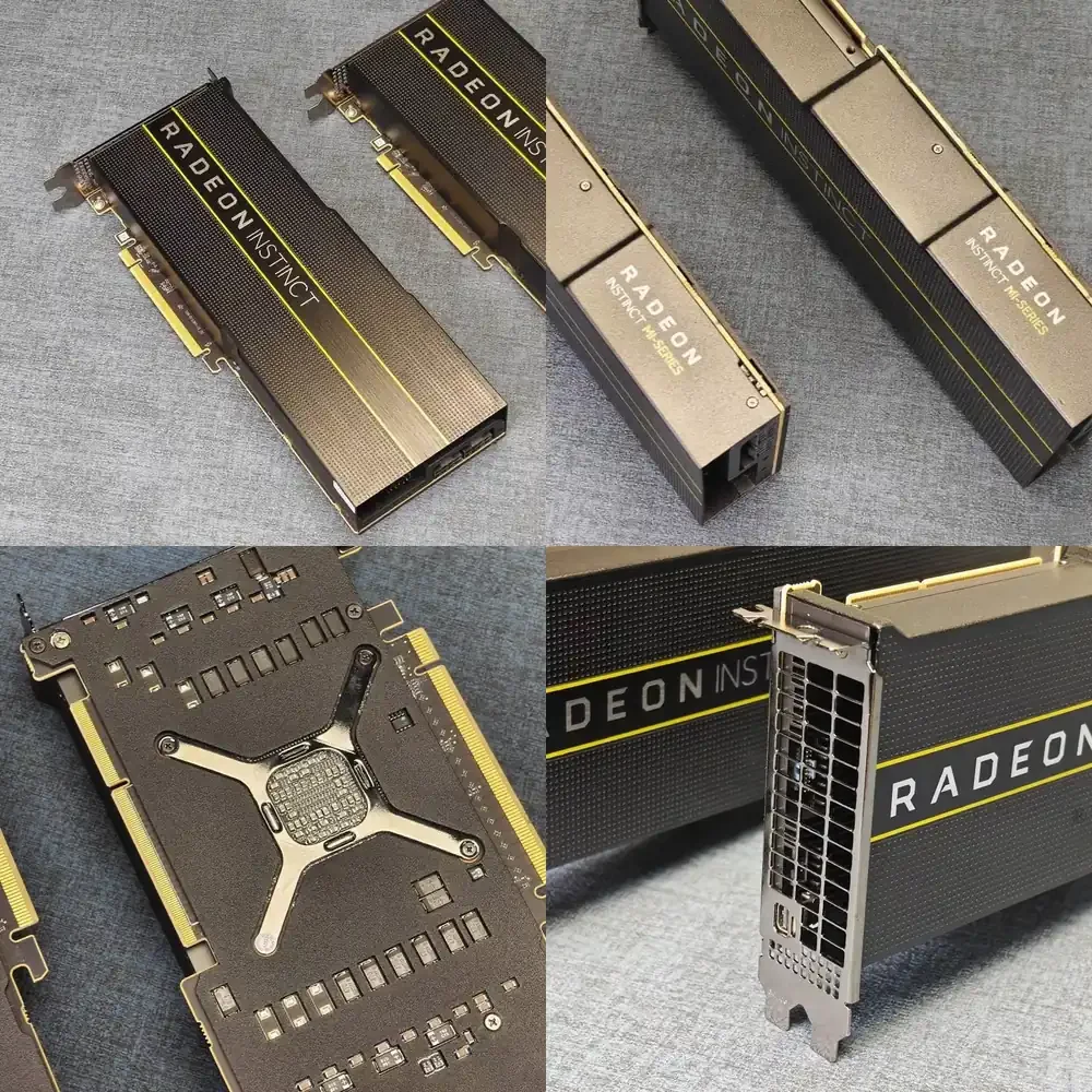 MI50 32GB Graphics Card for AI Training for Deep Learning for GPU Acceleration for Machine Learning for Neural Network
