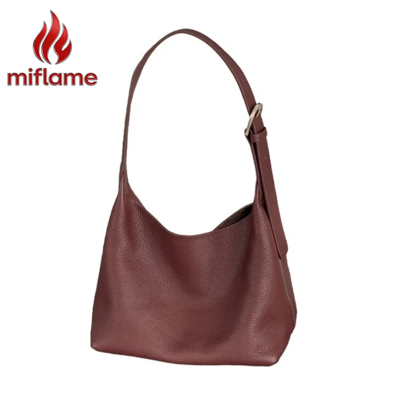 

Women's Slouchy Luxury Calfskin Genuine Leather Shoulder Tote Bag Convertible Crossbody Vintage Casual Work Daily