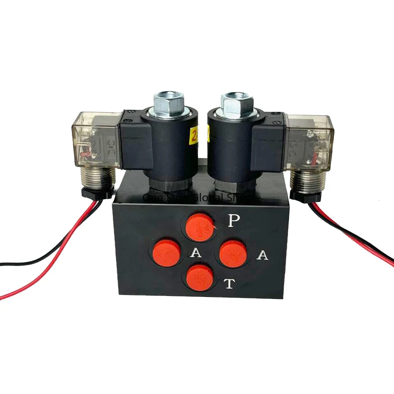 

12/24V Double Solenoid Valve Hydraulic Shear Mother And Clip To Electrically Controlled Front-End Accessories