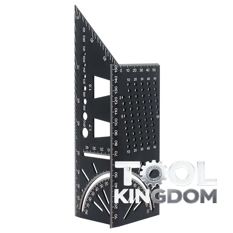 

1pc Woodworking Steel Angle Ruler, 45/90° Scriber, Auxiliary Tool for Stop Gauge Parallel Line Dovetail Joint Marking