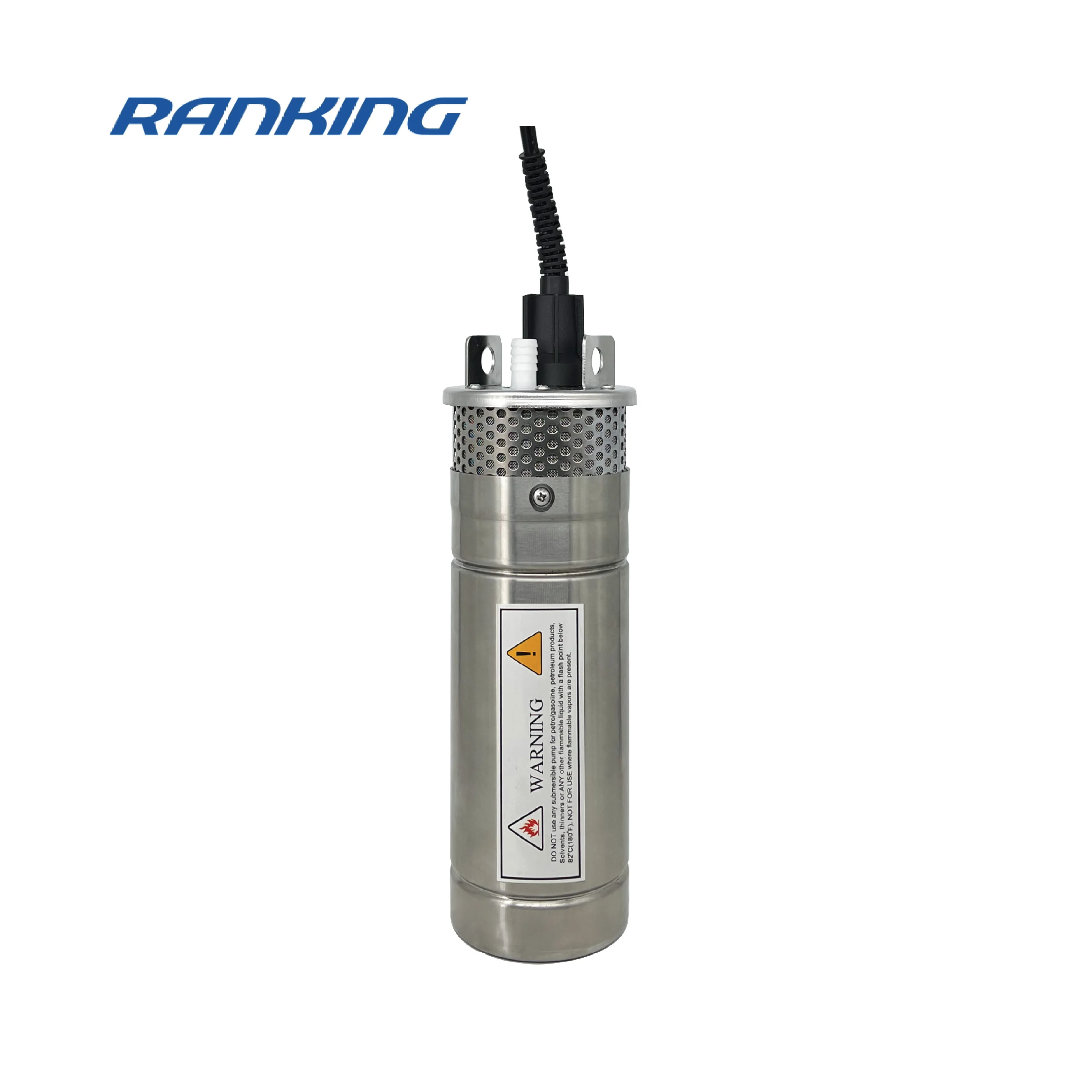 Ranking SP-12-24V 12 LPM Solar Powered Super Submersible DC Borehole Pump 24V For High Building Pumping Agricultural Irrigation