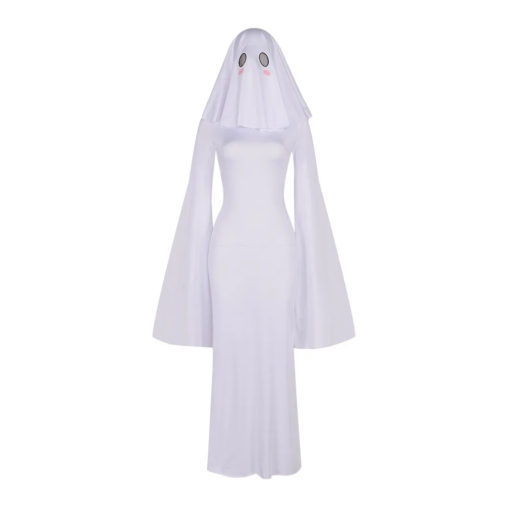 

Очаровательный призрак леди косплей Dr женский Хэллоуин сценический костюм милая фея T Lady Sle цельный Dr