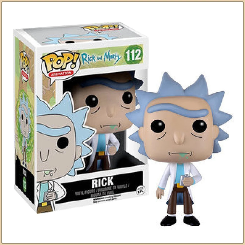 

Funko Pop Rick and Morty Action Figures Rick Sanchez Science Fiction Sitcom Peripheral Anime Doll Model Toy Children Hobby Gift