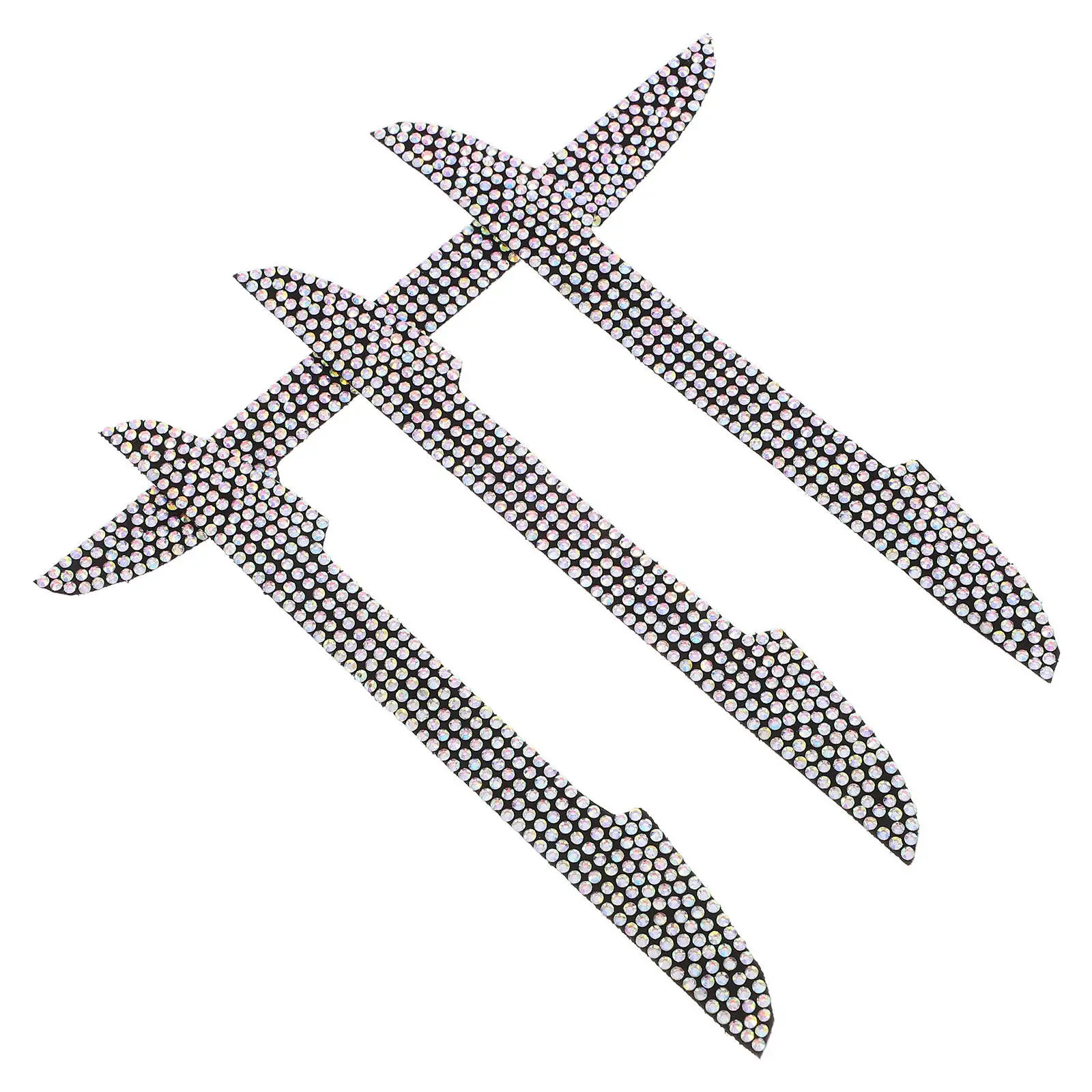 

4Pcs Handle Guards for Car Weather Resistant Door Protector Sticker Luxury Rhinestone Car Accessories Door Edge Protection