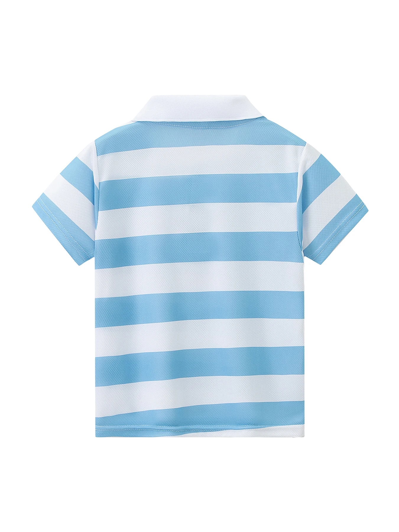 3-teiliges Set aus frischen Sommer-Poloshirts für Jungen und Mädchen, vielseitig und attraktiv, kurzärmeliges Revers-T-Shirt – Detail 9