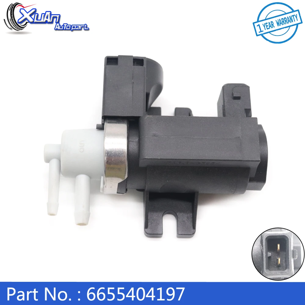 XUAN Turbo Solenoid Valve ASSY-Vacuum Modulator 6655404197 A6655404197 for Ssangyong Actyon (Sports) Kyron 10+ Rexton11 Rodius