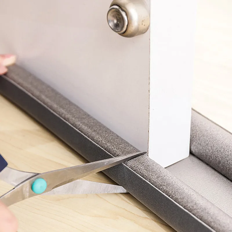Windproof Door Bottom Seal Strip Flexible Noise Reduction Stopper Under Door Blocker Anti Collision Dustproof Soundproof Strips