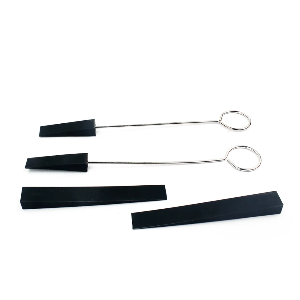 

4 PCS/ Piano Tuning Fork Repair Parts Musical Adjustable Mute Kit Tools Apparatus