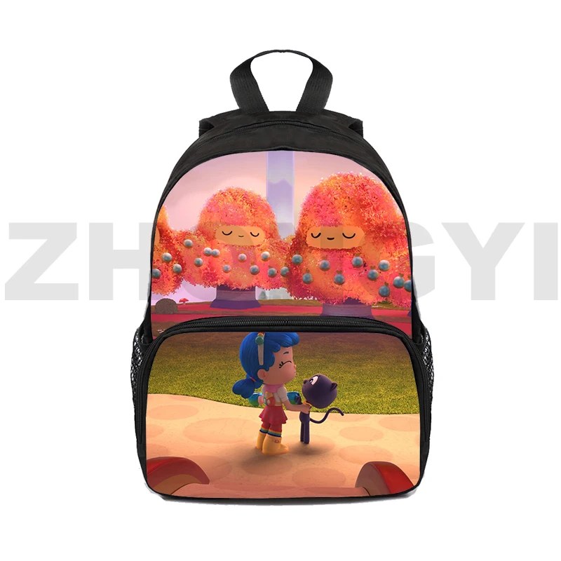 

Children 3D Print True and The Rainbow Kingdom Cute Backpack Mini Bookbag 12/16 Inch Cartoon Kindergarten Primary School Bags