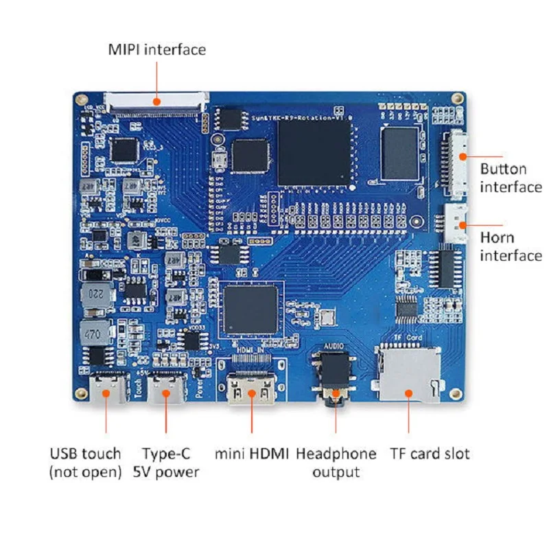 Original E555HBM2 5.5 Inch AMOLED Screen Display 720*1280 OLED Display Panel H-DMI to MIPI Driver Board