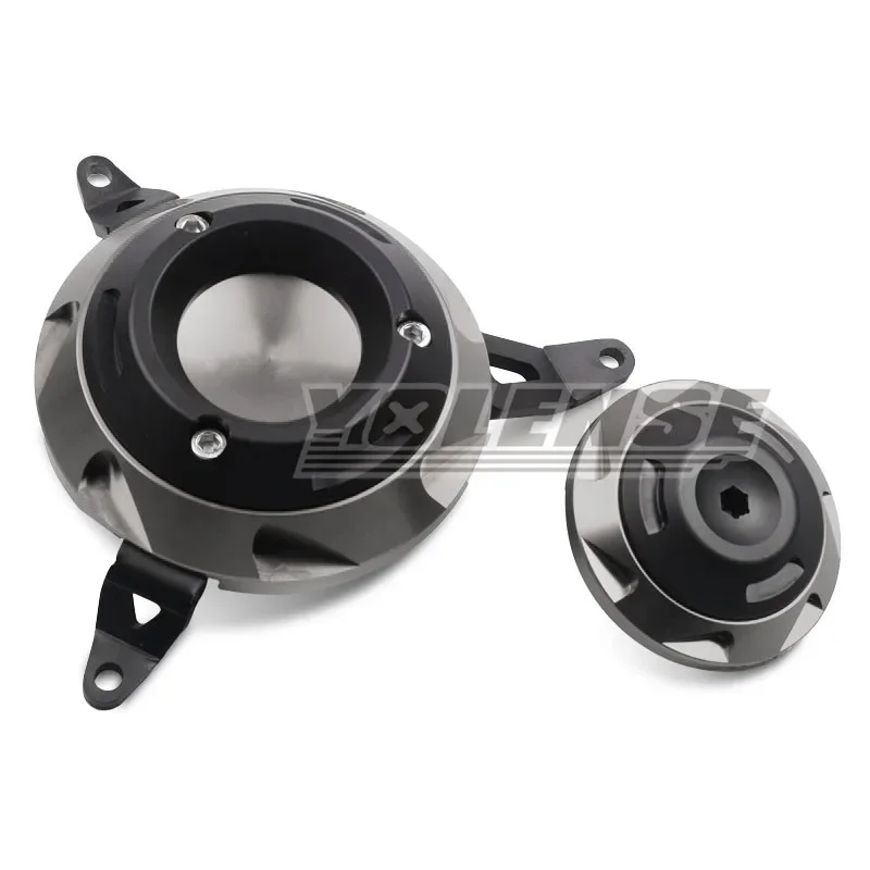 Motorcycle CNC Engine Protective Cover Fairing Guard Sliders Crash Pad For Ninja500 Z500 ninja 500 2024 2025