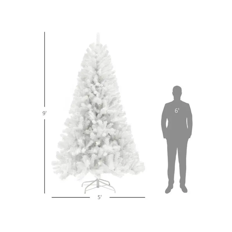 

9ft Christmas Trees - Perfect Holiday Decor for Home, Office & Events, Light Up Your Space with Elegant Holiday Spirit