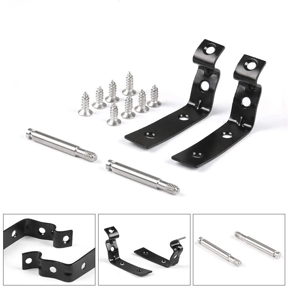 

Black Glove Box Lid Hinge Snapped Repair Fix Brackets Kit For Audi A4 S4 RS4 B6 B7 8E Car Accessories