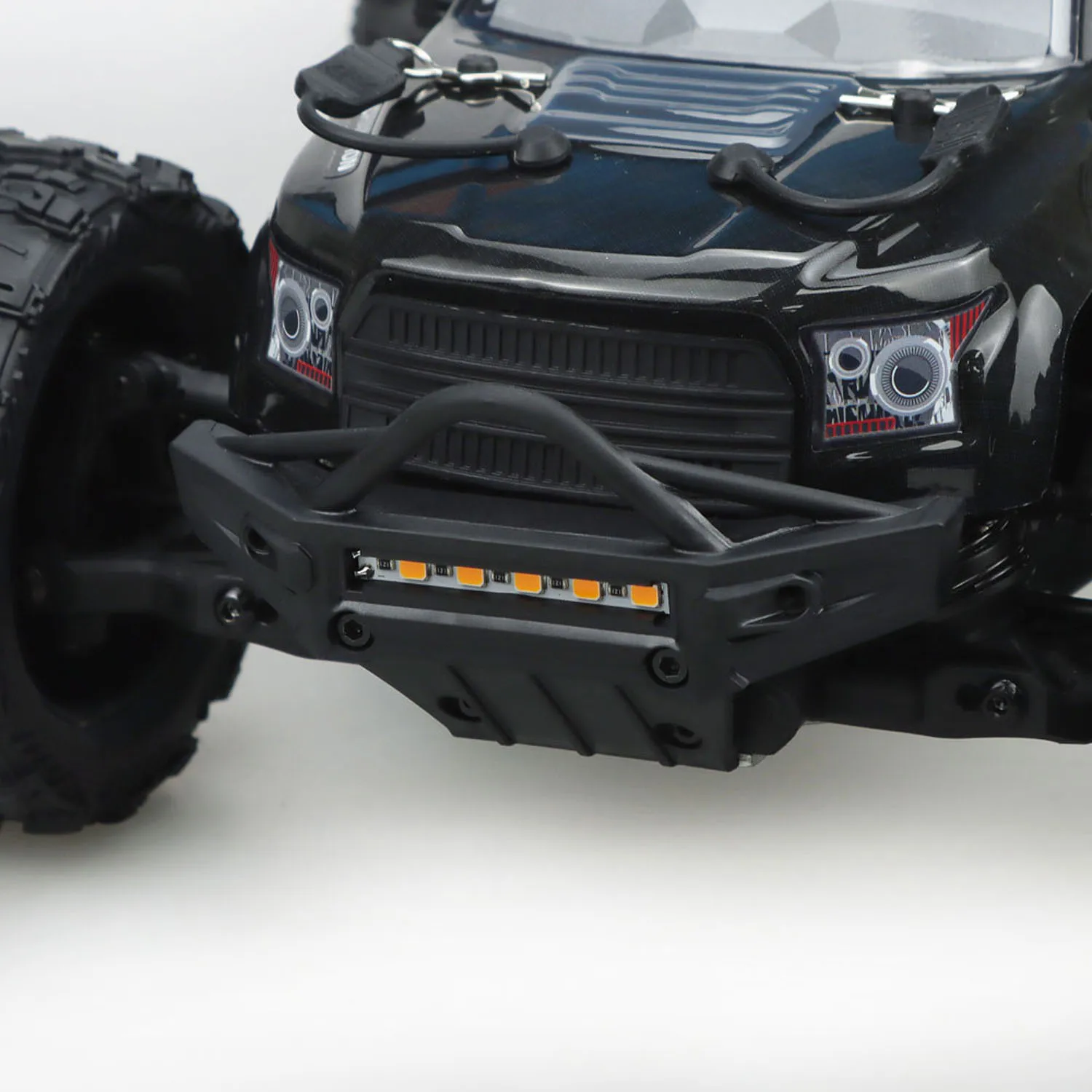 ZD Racing 1/16 Ferngesteuerter Big-Tire-Truck MT-16 Hochgeschwindigkeits-4x4-RC-Offroad-Auto RTR Wheelie-Bar Metall-CVD-Chassis – Detail 10
