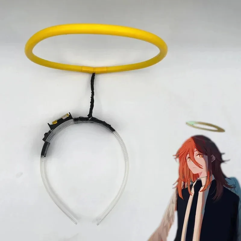 Accesorios de Disfraz Unisex de Anime Chainsaw Man Makima Cosplay Angel Devil Halo 0Y118SCJ, Accesorios de Disfraz 2026 ZanCos