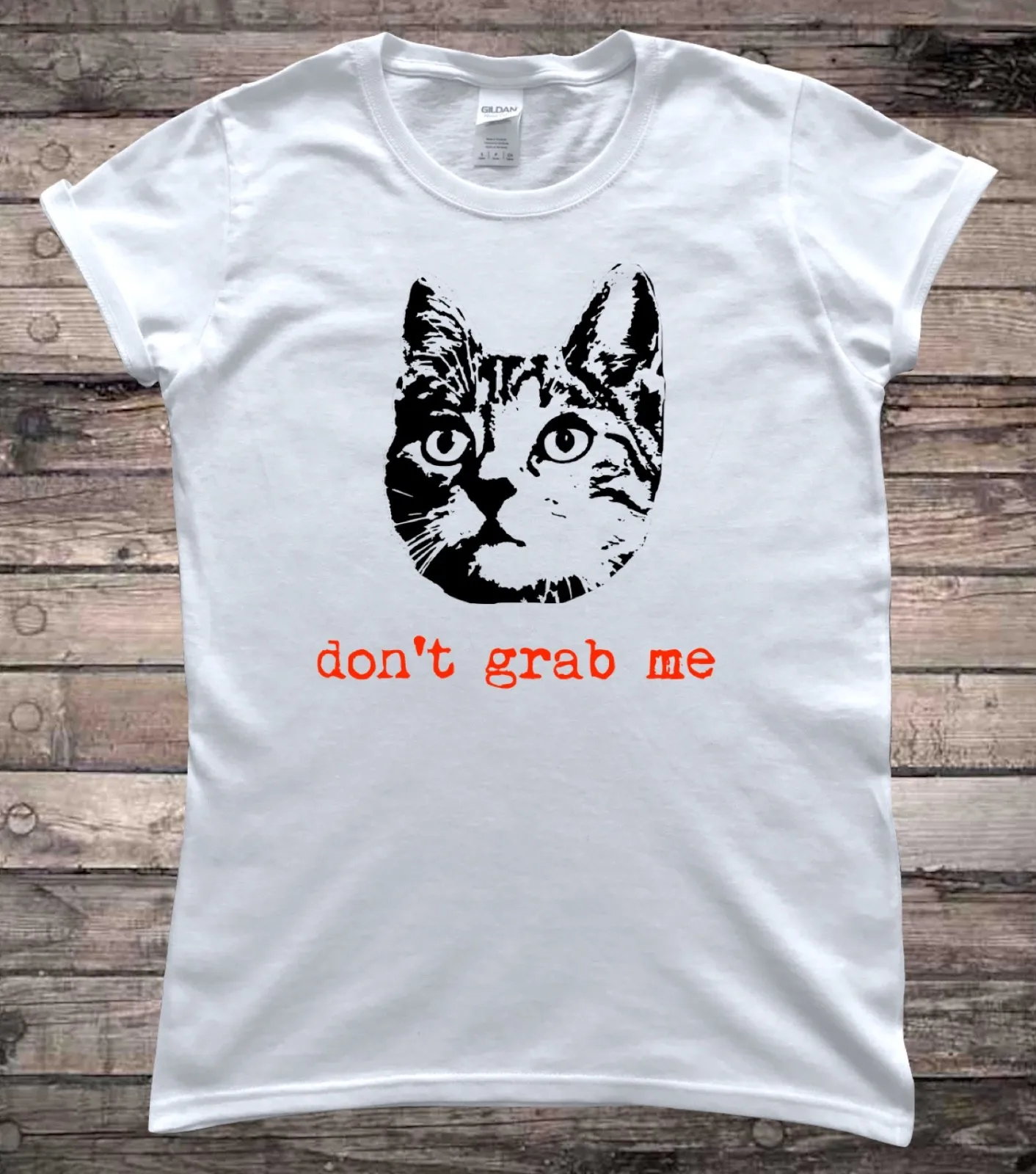 Dont Grab My Pussy Cat Feminist T-Shirt