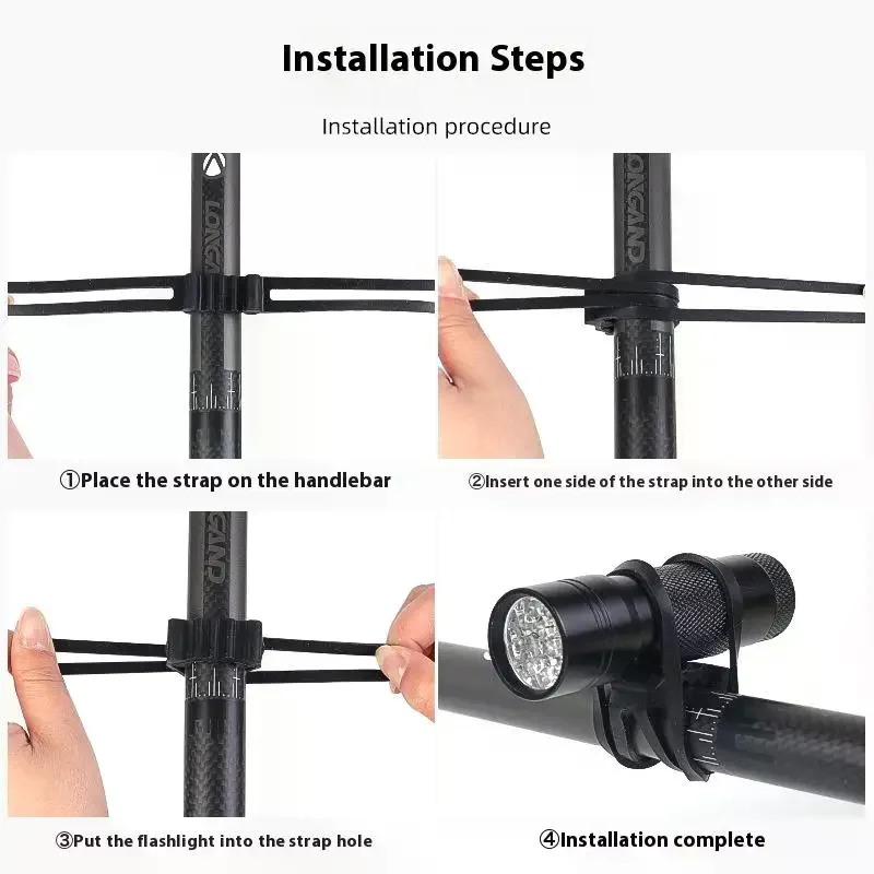 10Pcs/Set Bike Silicone Mount Bands Bicycle Light Straps For Headlight Taillight Fixing Universal Bike Accessories image 5