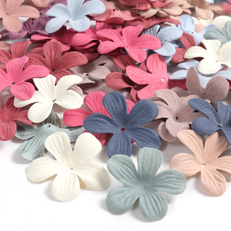 

10Pcs Artificial Flowers Heads 4.5cm Fake Flowers for Wedding Decoration Home Decor DIY Craft Wreath Gifts Scrapbook Accessories