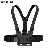 Chest Strap Head Strap Belt For GoPro 13 12 11 10 9 8 Black Xiaomi Yi 4K Sjcam Sj4000 Insta360 X4 X3 Action Camera Accessories