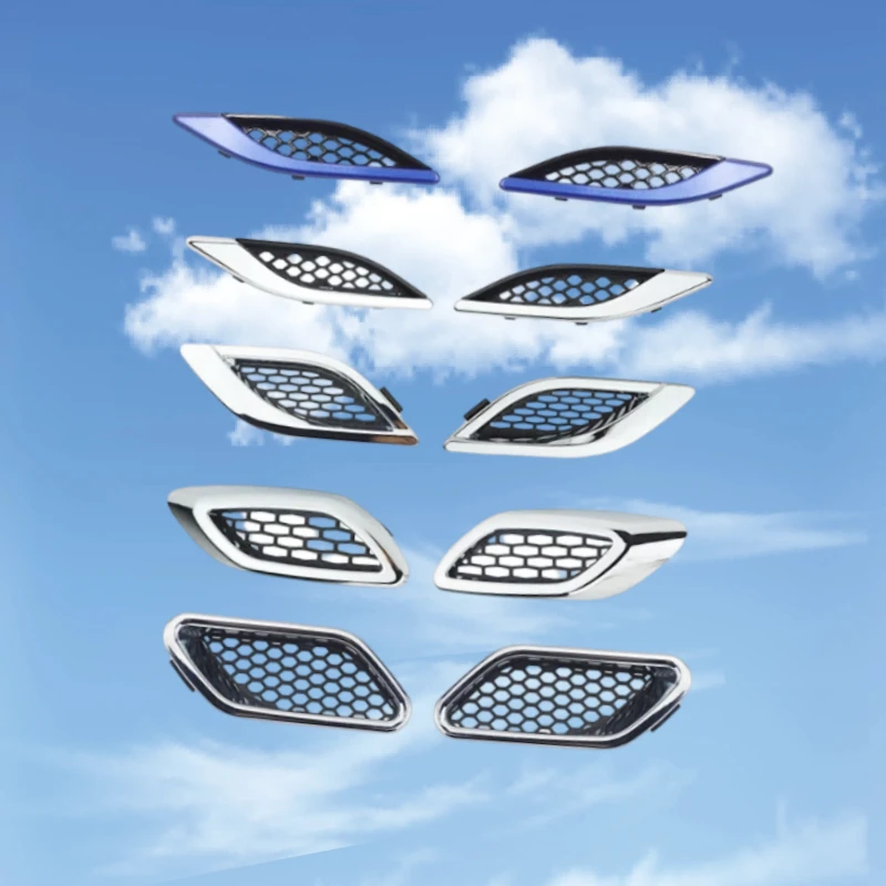 1Pcs For Maserati Ghibli Levante Quattroporte GT Car Front Side Grille Air Intake Fender Vents Grill